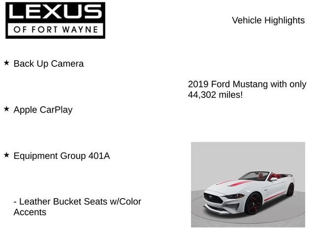 2019 Ford Mustang GT Premium