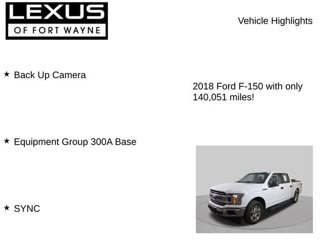 2018 Ford F-150 XLT