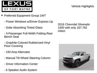 2016 Chevrolet Silverado 1500 WT
