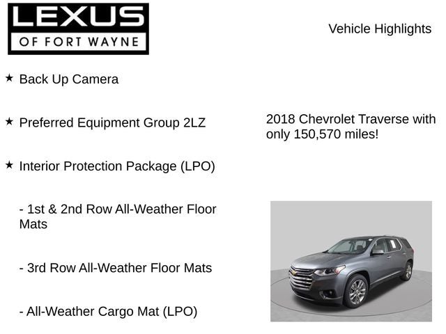 2018 Chevrolet Traverse High Country