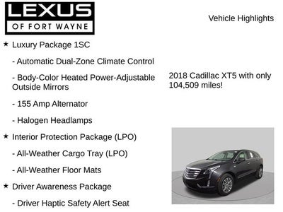 2018 Cadillac XT5 Luxury