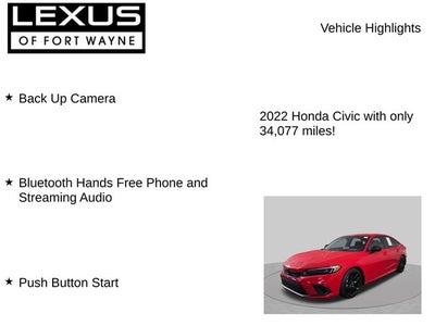 2022 Honda Civic Sport