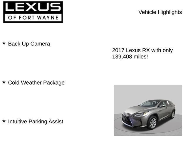2017 Lexus RX 350