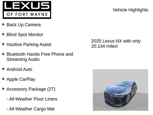 2025 Lexus NX 350 Premium