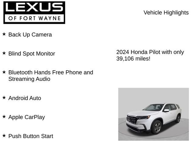 2024 Honda Pilot EX-L 7 Passenger