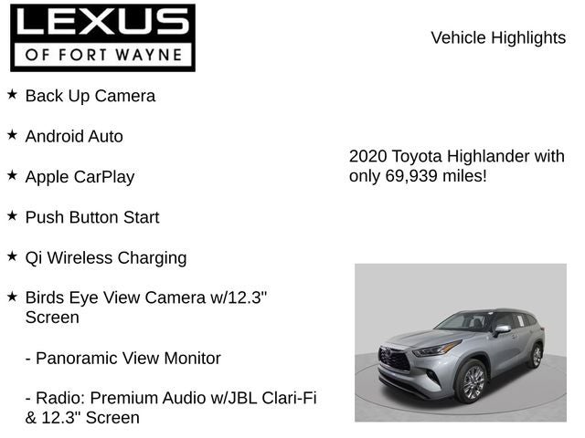 2020 Toyota Highlander Limited