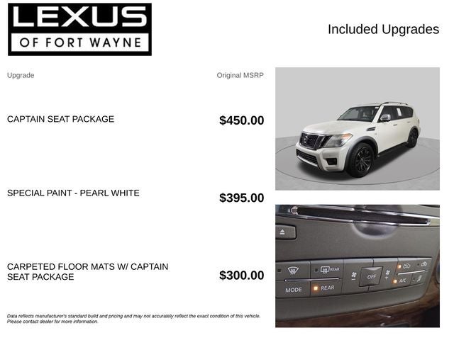 2017 Nissan Armada Platinum