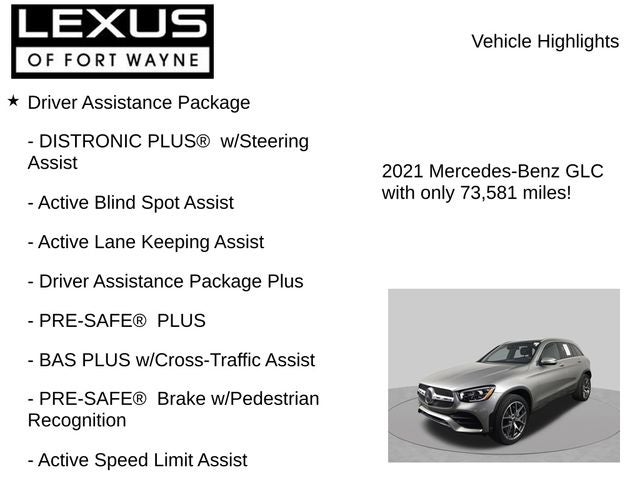 2021 Mercedes-Benz GLC GLC 300 4MATIC®