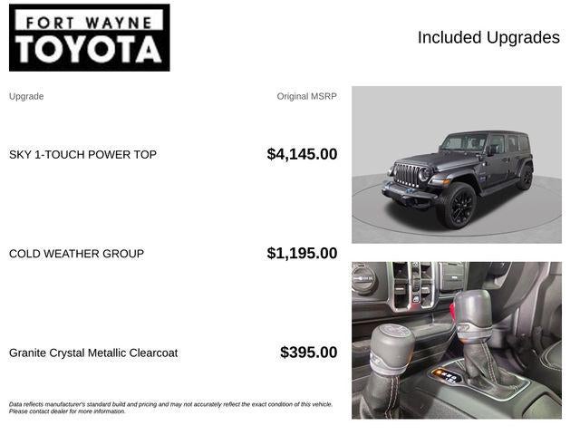 2022 Jeep Wrangler Unlimited Sahara 4xe