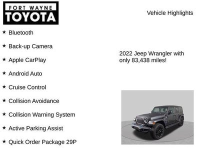 2022 Jeep Wrangler Unlimited Sahara 4xe