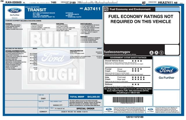 2017 Ford Transit-350 XLT