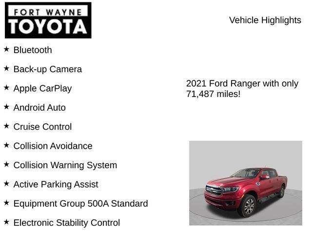 2021 Ford Ranger Lariat