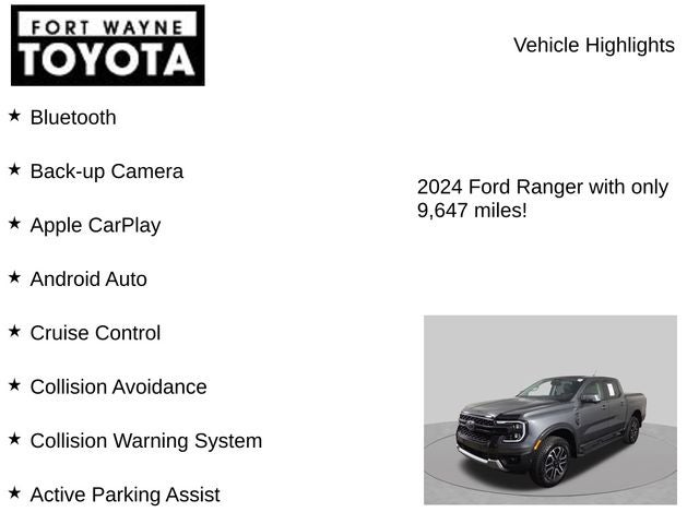 2024 Ford Ranger Lariat