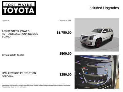 2016 Cadillac Escalade Platinum Edition