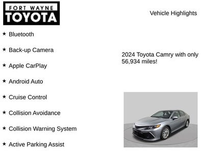 2024 Toyota Camry LE