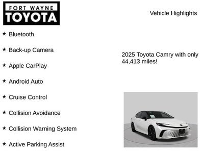 2025 Toyota Camry SE