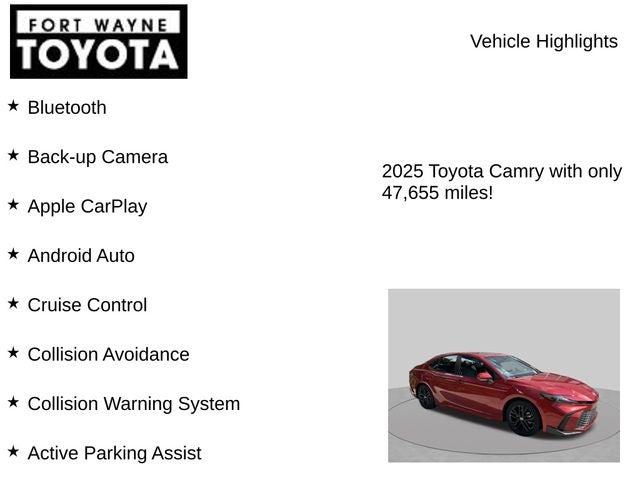 2025 Toyota Camry SE