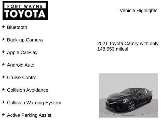2021 Toyota Camry SE