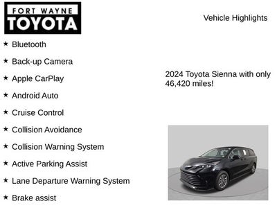2024 Toyota Sienna LE 8 Passenger