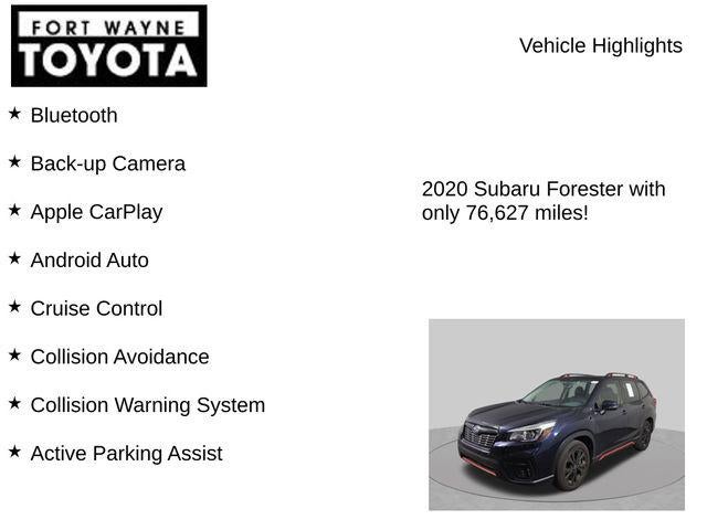2020 Subaru Forester Sport