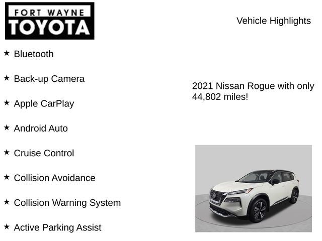 2021 Nissan Rogue Platinum