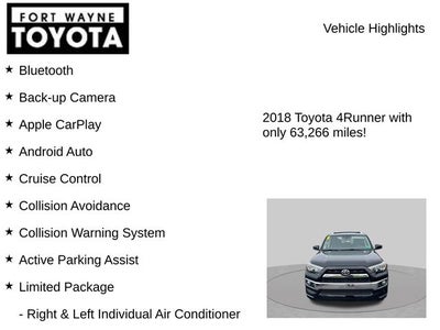 2018 Toyota 4Runner Limited