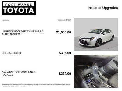 2019 Toyota Corolla Hatchback XSE