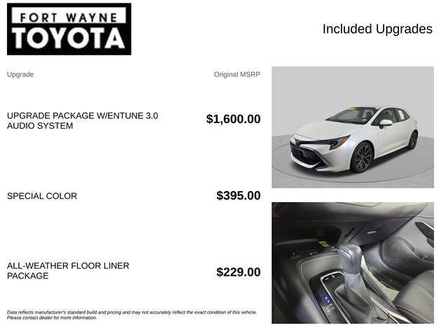 2019 Toyota Corolla Hatchback XSE