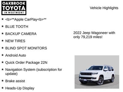2022 Jeep Wagoneer Series III