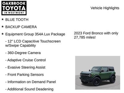 2023 Ford Bronco Wildtrak