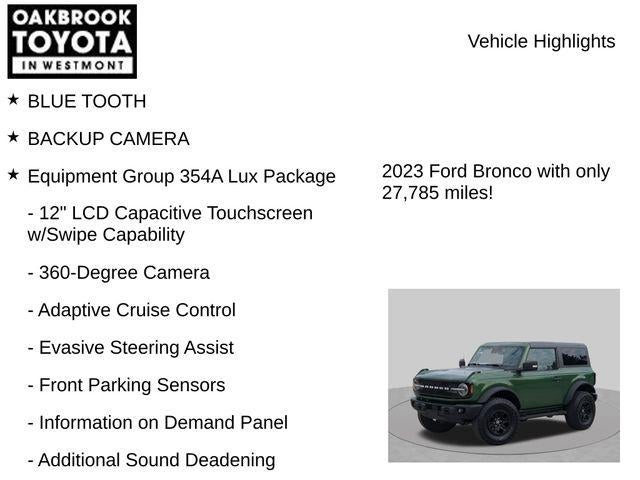 2023 Ford Bronco Wildtrak