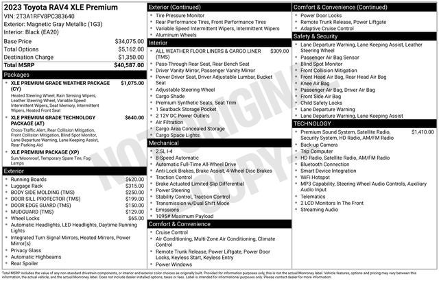 2023 Toyota RAV4 XLE Premium