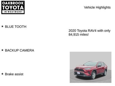 2020 Toyota RAV4 LE