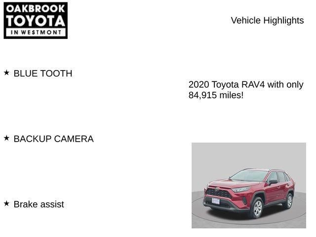 2020 Toyota RAV4 LE