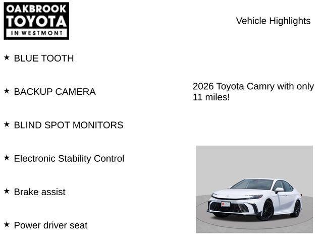 2026 Toyota Camry SE