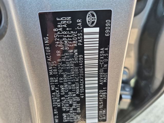 2025 Toyota Camry SE