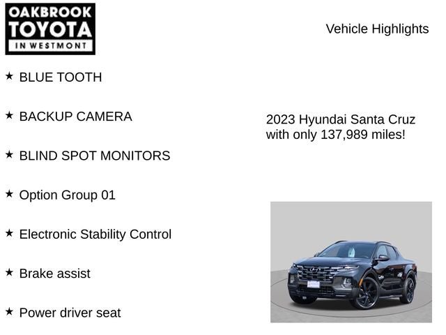 2023 Hyundai Santa Cruz NIGHT