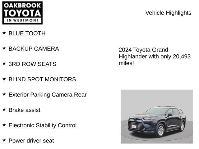 2024 Toyota Grand Highlander XLE