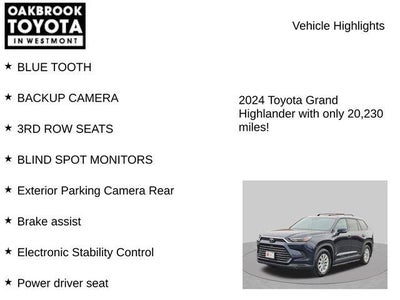 2024 Toyota Grand Highlander XLE