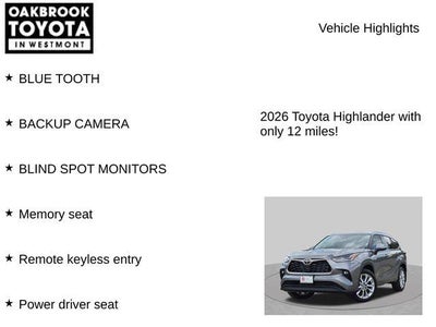 2026 Toyota Highlander Limited