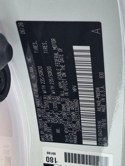 2026 Toyota Sienna XSE 7 Passenger