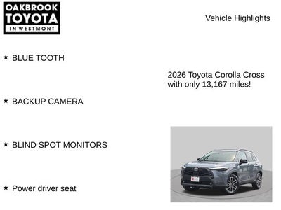2026 Toyota Corolla Cross XLE