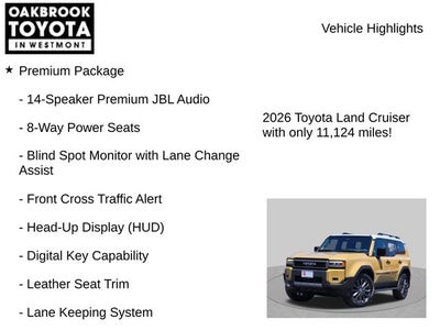 2026 Toyota Land Cruiser Base