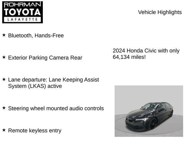 2024 Honda Civic Sport