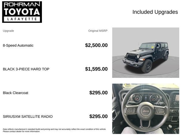 2021 Jeep Wrangler Unlimited Sport