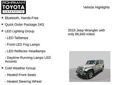 2019 Jeep Wrangler Unlimited Sahara
