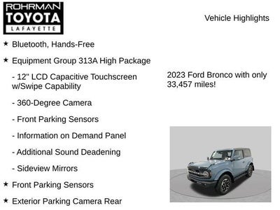 2023 Ford Bronco Outer Banks