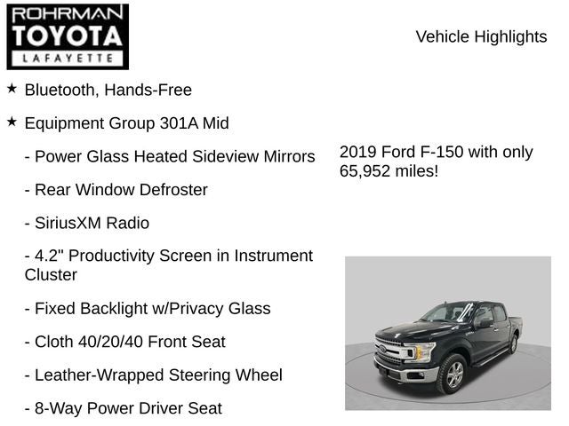 2019 Ford F-150 XLT