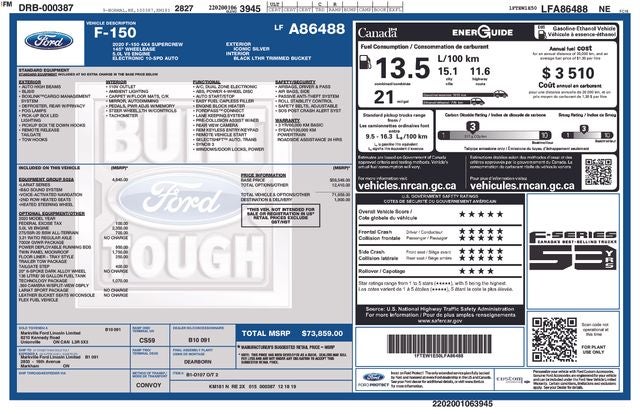2020 Ford F-150 Lariat