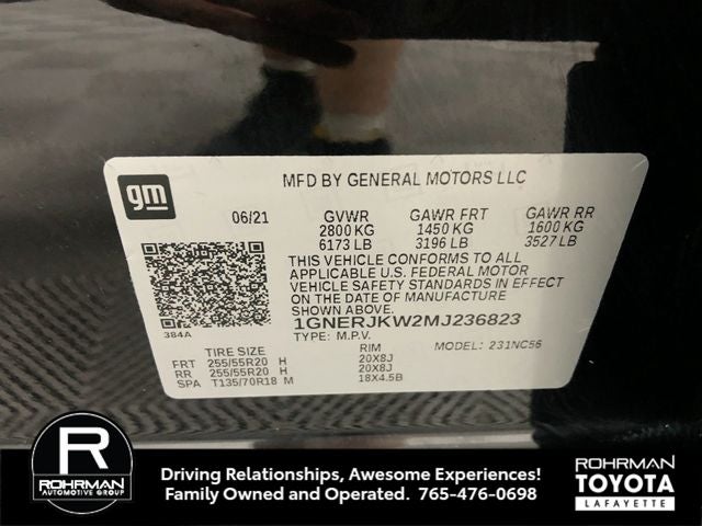 2021 Chevrolet Traverse RS
